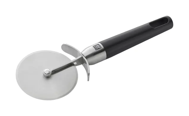 zwilling-twin-pure-black-pizzaschneider-210-mm-satinierter-edelstahl-18-10-mit-k image 1
