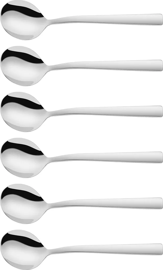 zwilling-dinner-suppen-und-sahnel-ffel-set-6-teilig-18-10-edelstahl-poliert image 1