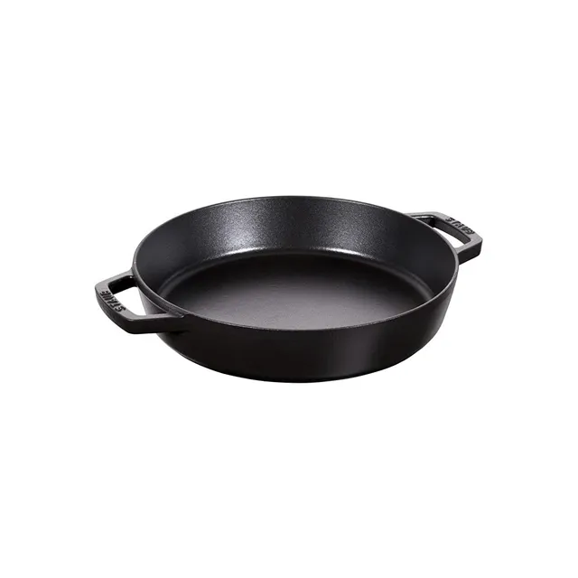 staub-schmorpfanne-bratpfanne-20-cm-aus-gusseisen-2-griffe-emailliert-f-r-alle-h image 1