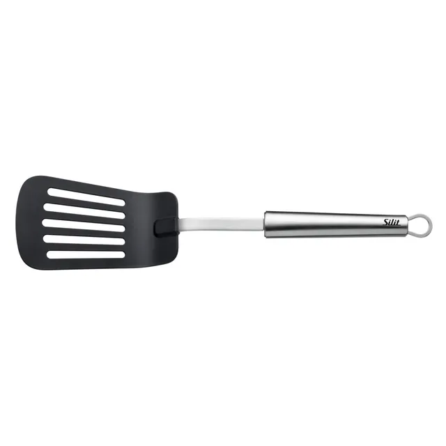 silit-classic-line-pfannenwender-35-cm-edelstahl-18-10-mit-hitzebest-ndigem-kuns image 1