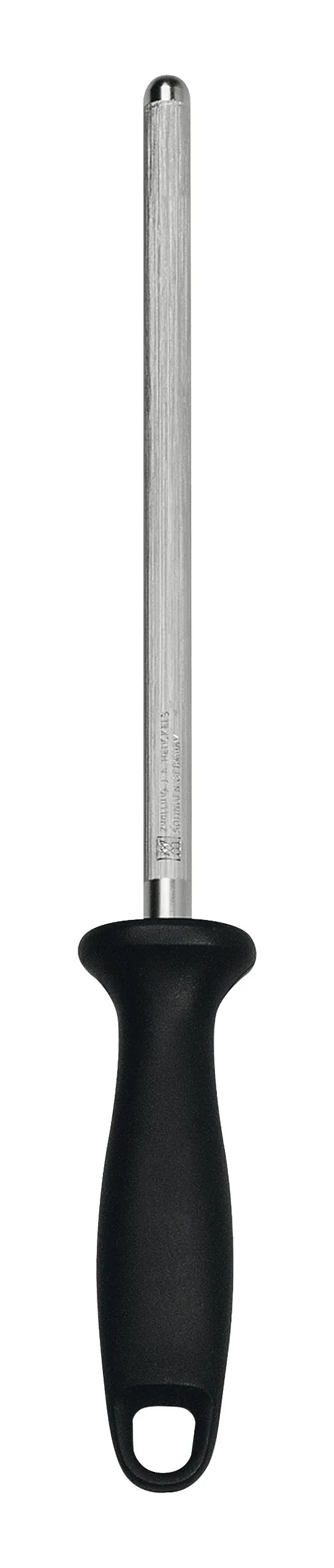 zwilling-wetzstahl-21-cm-geriffelt-hoch-karbonisierter-hartverchromter-stahl-kun image 1
