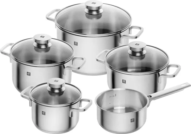 zwilling-focus-kochtopf-set-5-teilig-mit-glas-deckel-edelstahl-18-10-induktionsg image 1