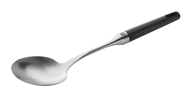 zwilling-twin-pure-black-servierl-ffel-355-mm-satinierter-edelstahl-18-10-sp-lma image 1