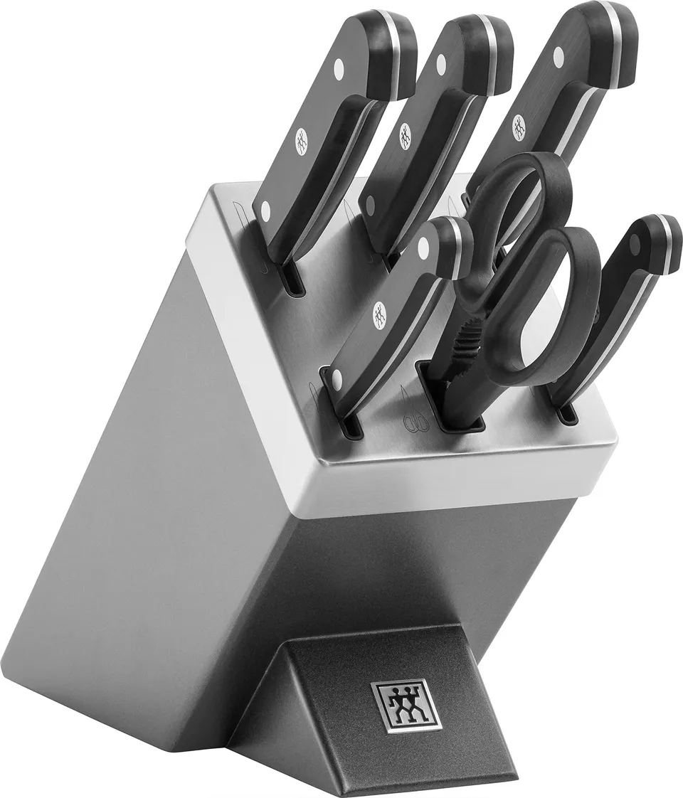 zwilling-gourmet-sharpblock-messerblock-7-teilig-selbstsch-rfend-mit-kis-technol image 1