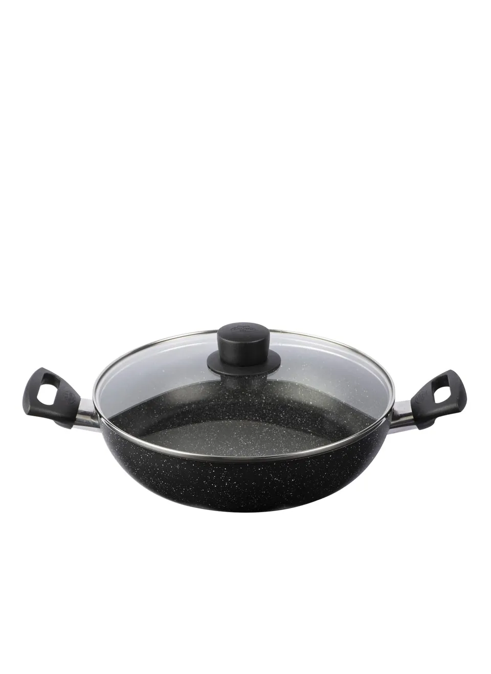 ballarini-vipiteno-bratentopf-mit-deckel-rund-28-cm-aluminium-nerolite-antihaft- image 1
