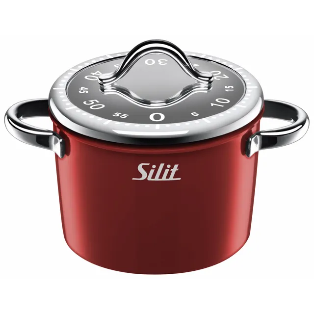 silit-vitaliano-rosso-kurzzeitwecker-mechanische-eieruhr-k-chentimer-einstellzei image 1