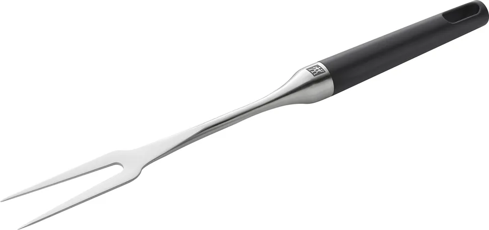 zwilling-twin-pure-black-fleischgabel-satinierter-edelstahl-18-10-315-mm-sp-lmas image 1