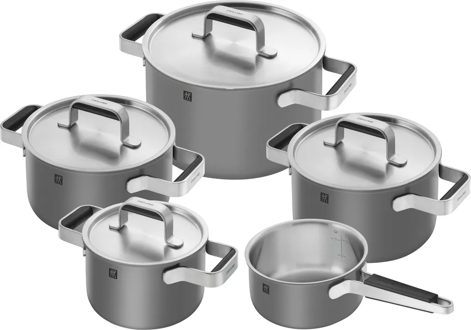 zwilling-pure-kochtopfset-5-tlg-18-10-edelstahl-mit-keramik-au-enbeschichtung-in image 1