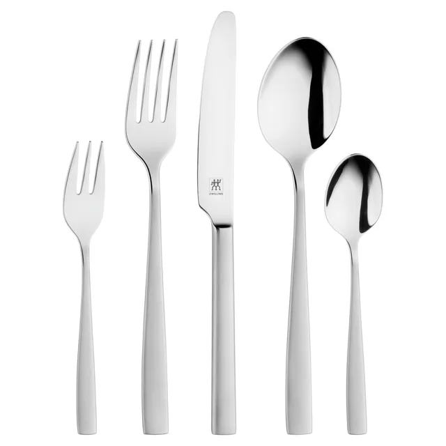 zwilling-roseland-besteck-set-30-teilig-f-r-6-personen-mattierter-18-10-edelstah image 1