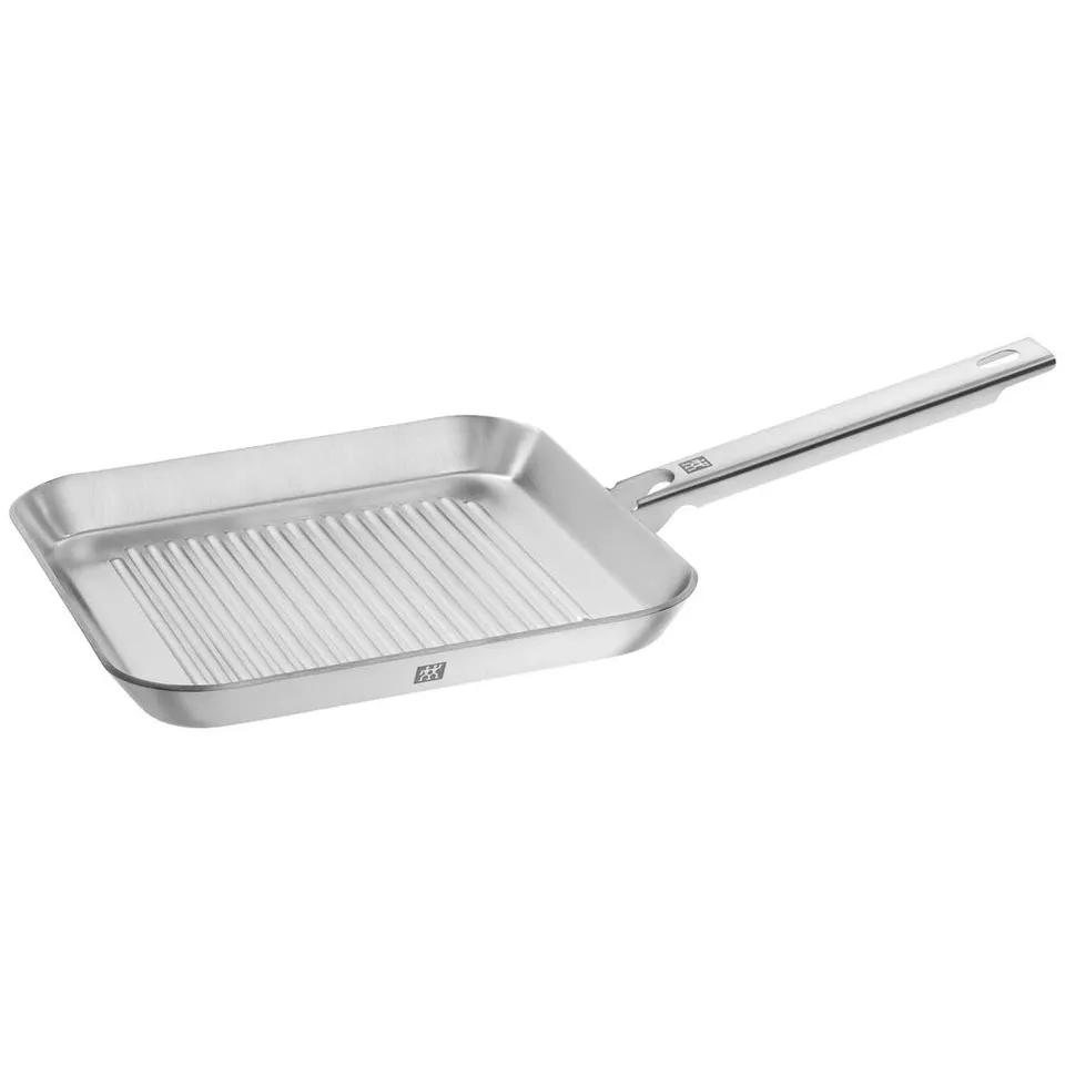 zwilling-plus-grillpfanne-24-cm-quadratisch-unbeschichteter-18-10-edelstahl-sigm image 1
