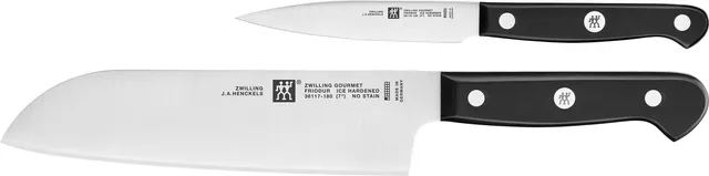 zwilling-gourmet-messerset-2-teilig-santokumesser-18-cm-spick-und-garniermesser- image 1