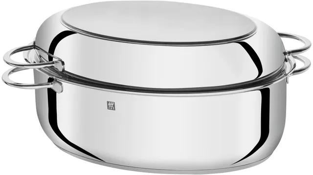 zwilling-plus-br-ter-mit-deckel-38-cm-ovaler-schmortopf-f-r-backofen-und-alle-he image 1