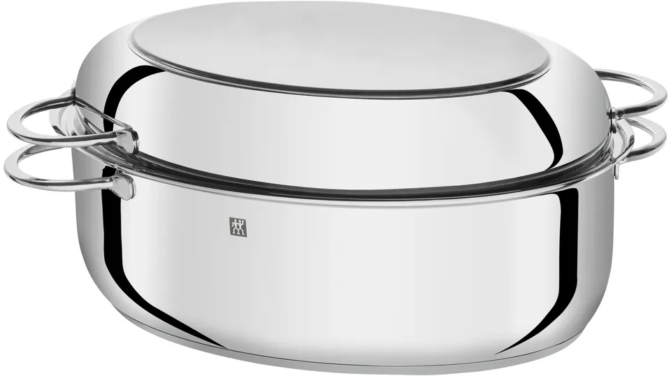 zwilling-plus-br-ter-mit-deckel-38-cm-ovaler-schmortopf-f-r-backofen-und-alle-he image 1