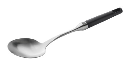 zwilling-twin-pure-black-servierl-ffel-355-mm-satinierter-edelstahl-18-10-sp-lma image 2