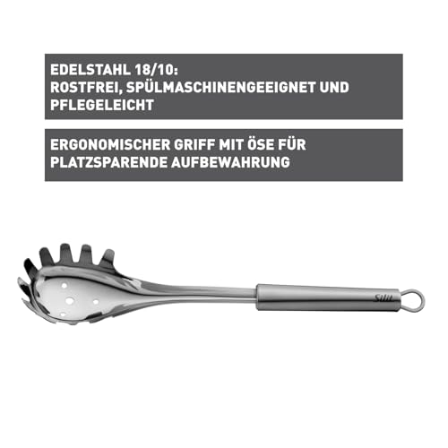 silit-classic-line-spaghettil-ffel-32-cm-nudell-ffel-mit-abfluss-ffnungen-edelst image 6