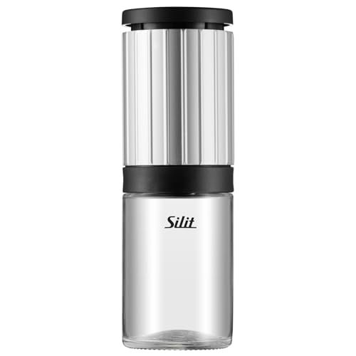 silit-piccante-salz-und-pfefferm-hle-14-cm-edelstahl-glas-mit-keramikmahlwerk-un image 4