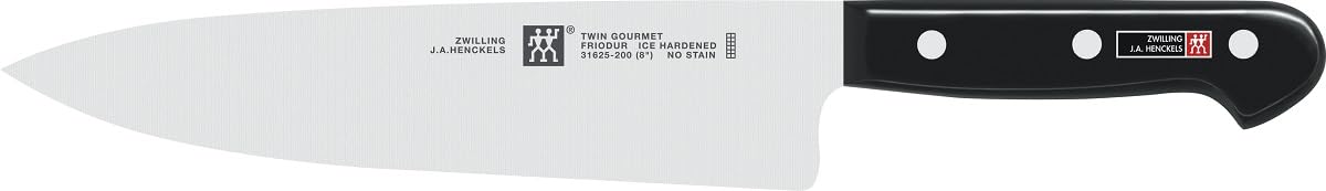 zwilling-twin-gourmet-messerblock-9-teilig-holzblock-mit-5-messern-fleischgabel- image 4