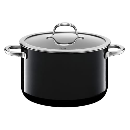 silit-passion-black-bratentopf-24-cm-mit-glasdeckel-induktion-4-4-l-silargan-fun image 4
