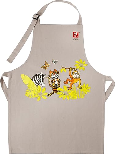 zwilling-kinderkochsch-rze-mit-tiermotiv-100-baumwolle-verstellbare-bindeb-nder- image 2