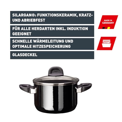 silit-modesto-kochtopf-20-cm-mit-glasdeckel-3-7-l-nudel-und-fleischtopf-silargan image 7