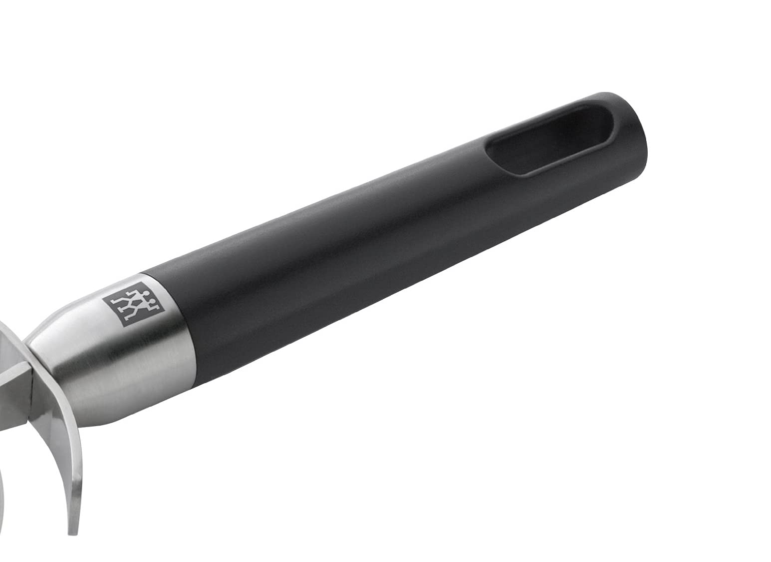zwilling-twin-pure-black-pizzaschneider-210-mm-satinierter-edelstahl-18-10-mit-k image 2