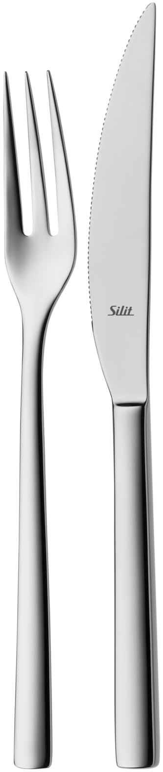silit-trend-steakbesteck-set-12-teilig-poliert-crominox-edelstahl-18-10-geschmie image 2