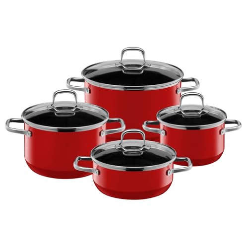 silit-elegance-line-topfset-induktion-4-teilig-rot-mit-glasdeckel-silargan-funkt image 6