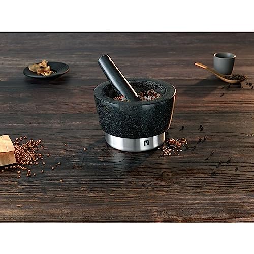 zwilling-spices-m-rser-mit-st-el-massiver-granit-m-rser-rund-11-cm-schwarz-silbe image 4
