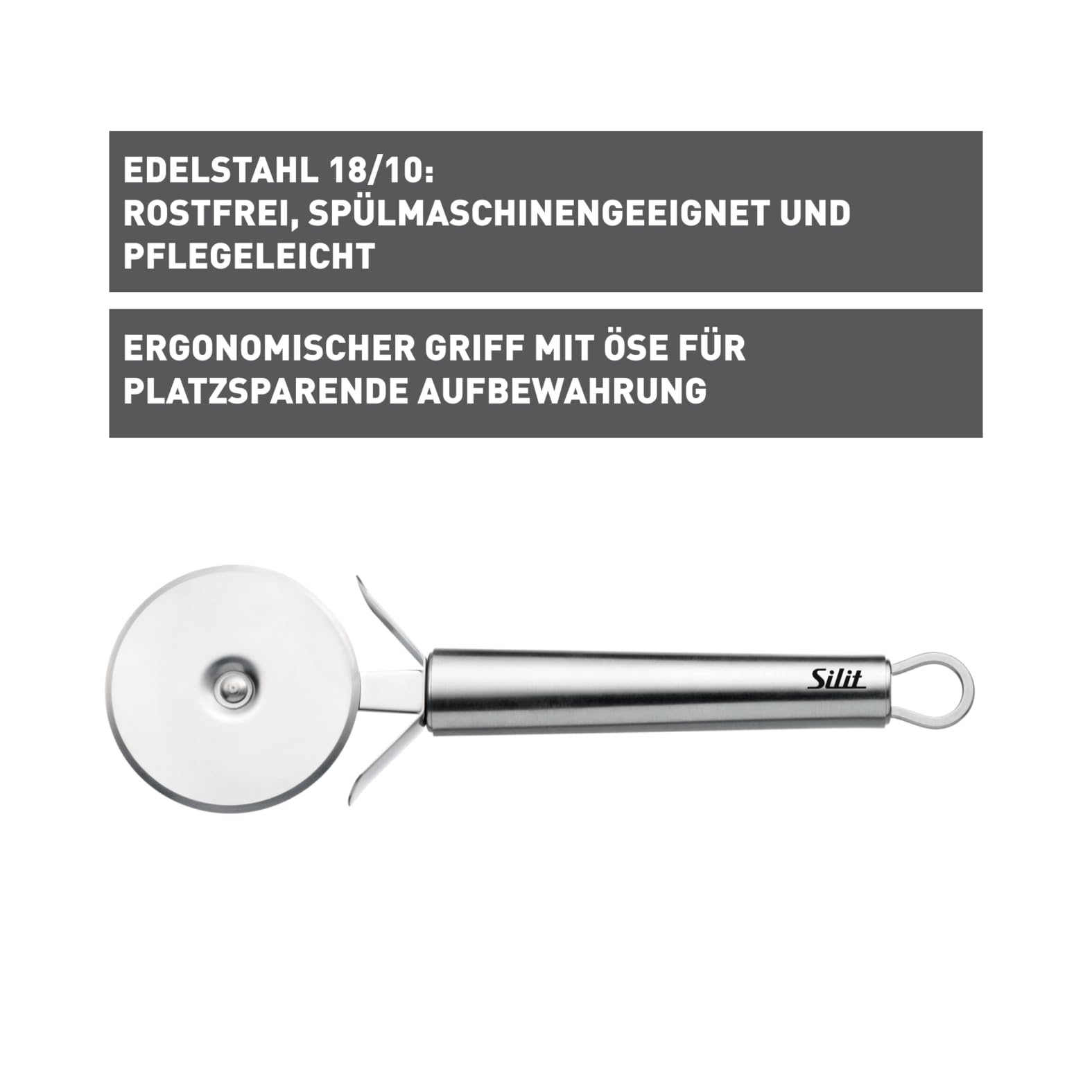silit-classic-line-pizzaschneider-17-5-cm-pizzaroller-aus-poliertem-edelstahl-18 image 2