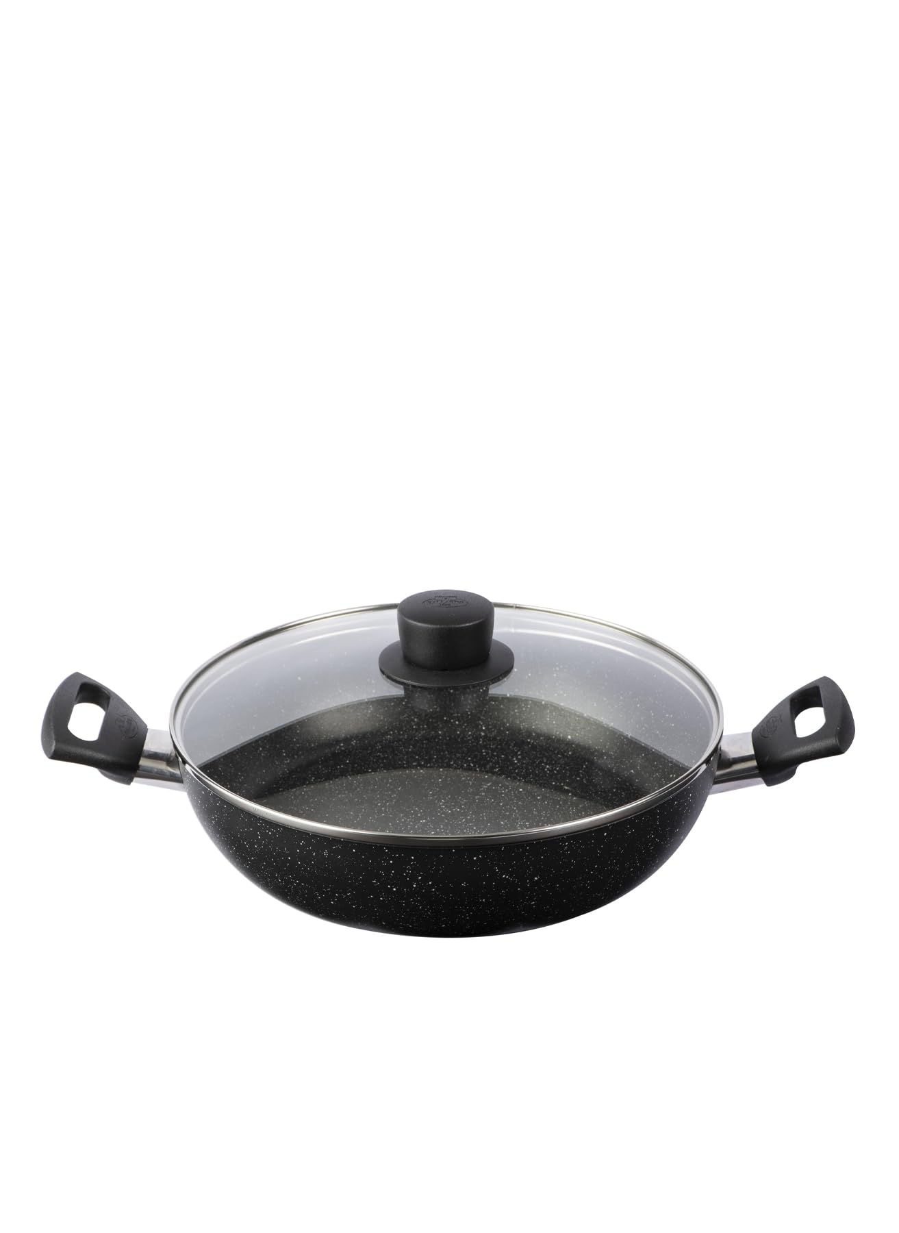 ballarini-vipiteno-bratentopf-mit-deckel-rund-28-cm-aluminium-nerolite-antihaft- image 1