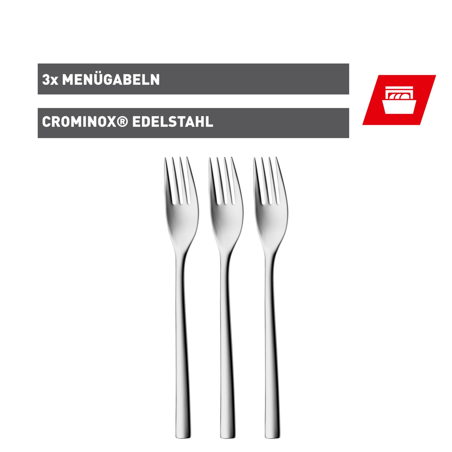 silit-trend-men-gabel-set-3-teilig-21-cm-polierter-edelstahl-18-10-sp-lmaschinen image 2