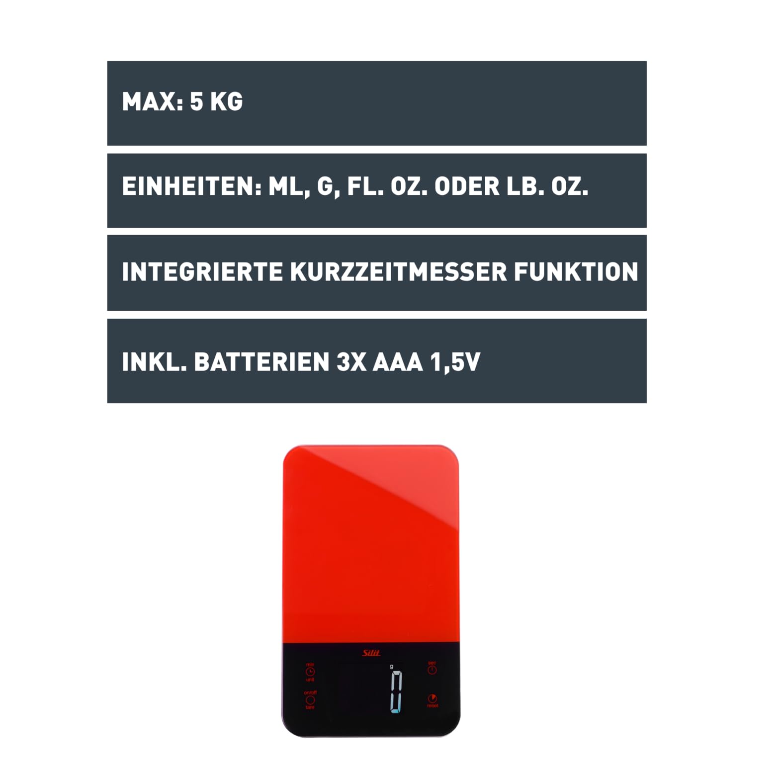 silit-digitale-k-chenwaage-mit-tara-und-kurzzeitmesser-bis-5-kg-touch-display-gr image 2