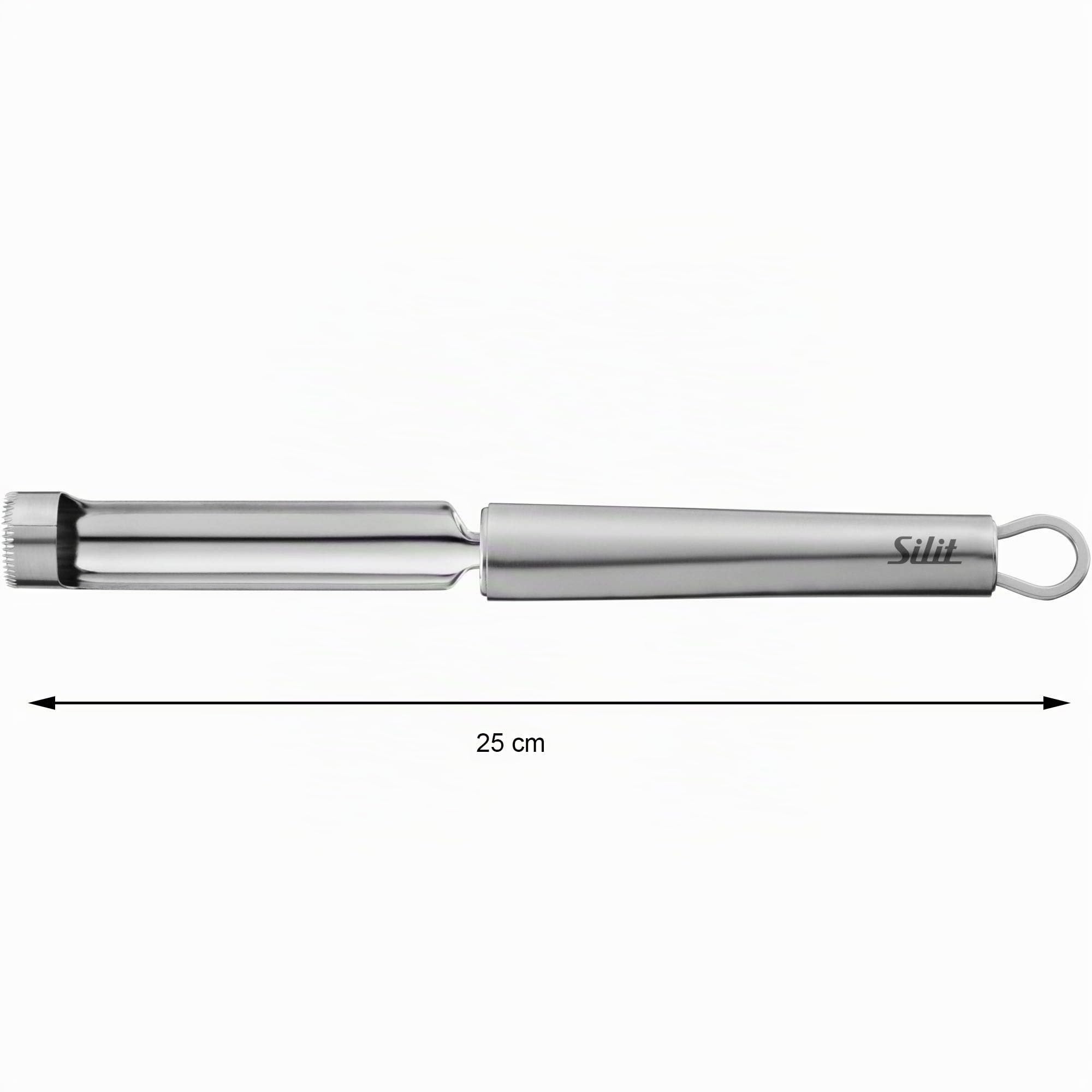 silit-classic-line-apfelausstecher-25-cm-edelstahl-18-10-poliert-apfelentkerner- image 6