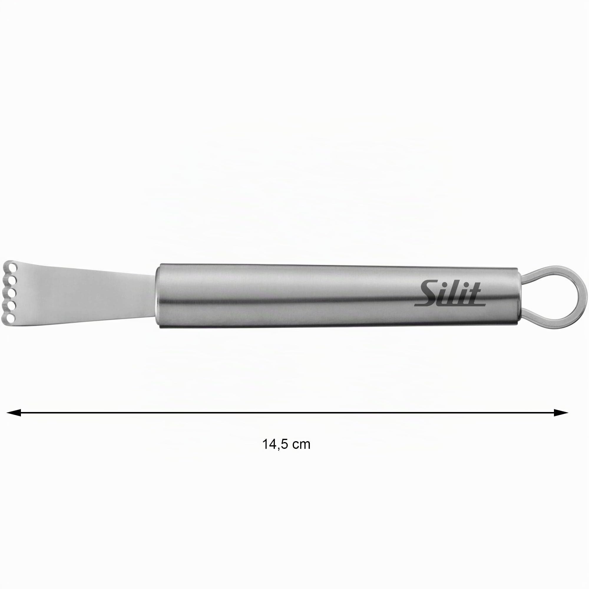 silit-classic-line-zitronenschaber-zestenreisser-14-5-cm-edelstahl-18-10-poliert image 6