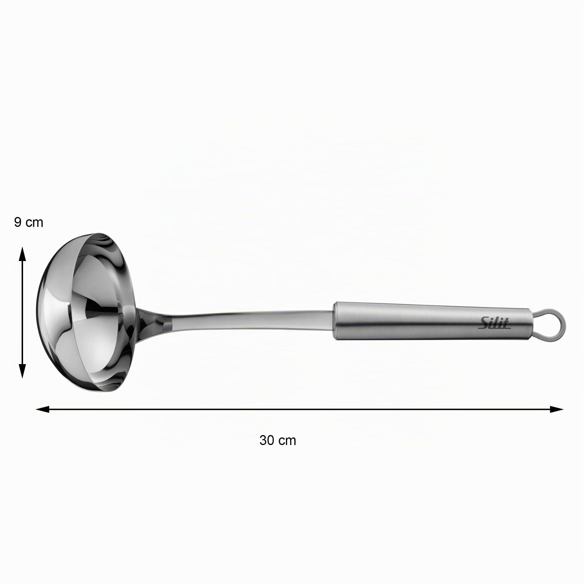 silit-classic-line-suppenkelle-30-cm-sch-pf-und-saucenl-ffel-edelstahl-18-10-pol image 7