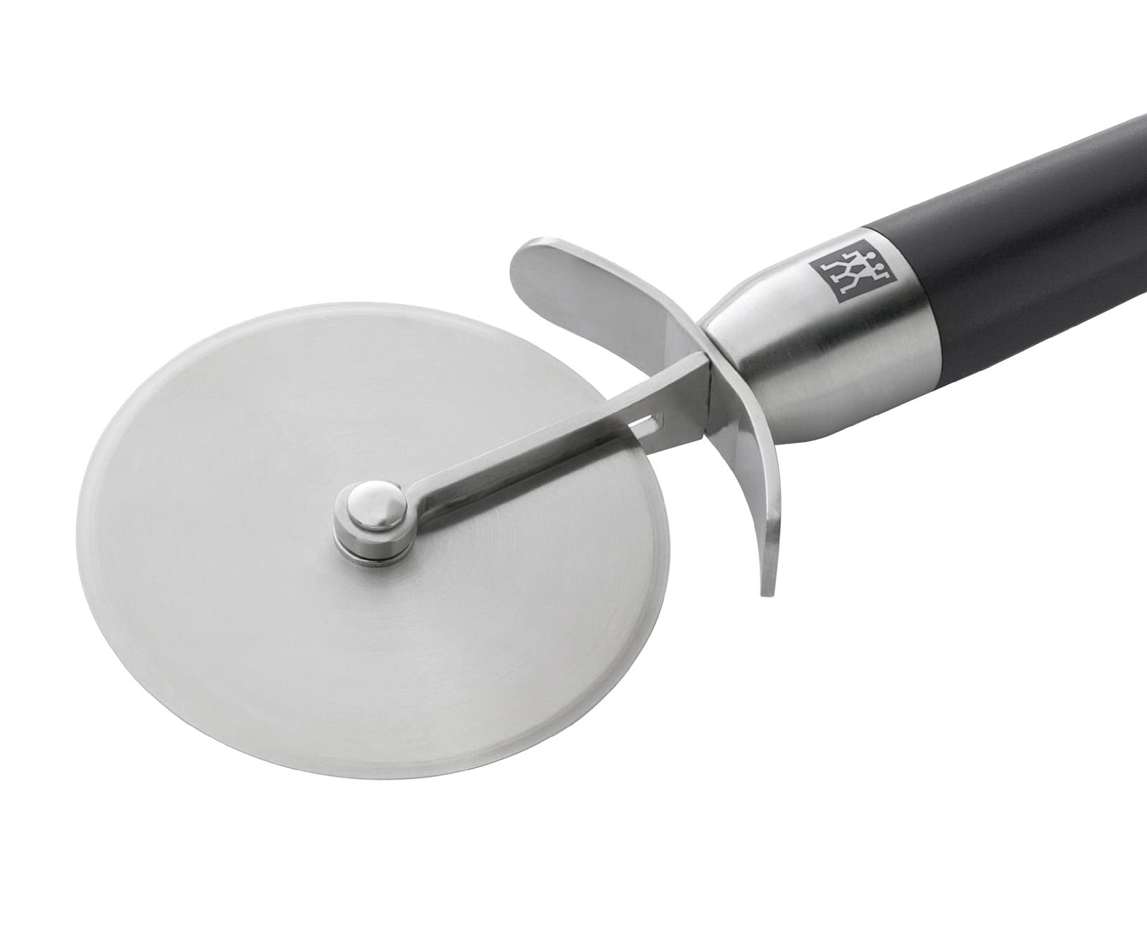 zwilling-twin-pure-black-pizzaschneider-210-mm-satinierter-edelstahl-18-10-mit-k image 3