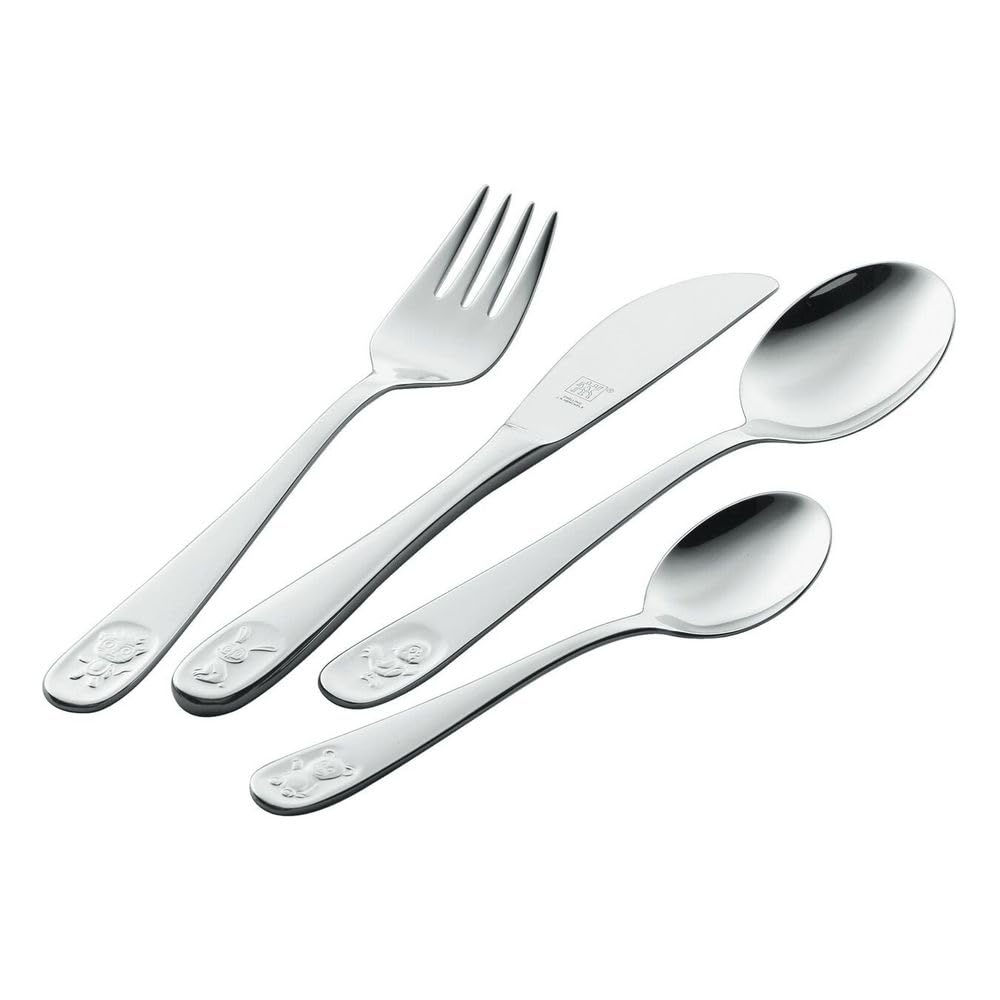 zwilling-filou-kinderbesteck-set-4-teilig-ab-3-jahren-edelstahl-18-10-tiermotive image 8