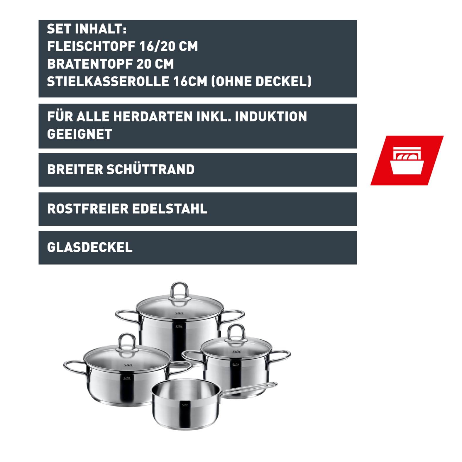 silit-diamant-topfset-induktion-4-teilig-kochtopf-set-mit-glasdeckel-edelstahl-p image 2