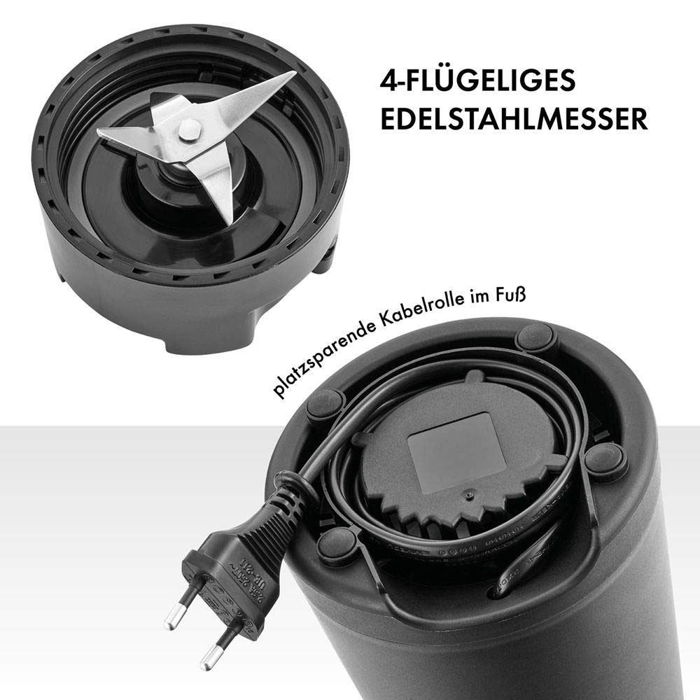 zwilling-standmixer-smoothie-maker-2-in-1-mit-trinkflasche-600-ml-300-w-edelstah image 3