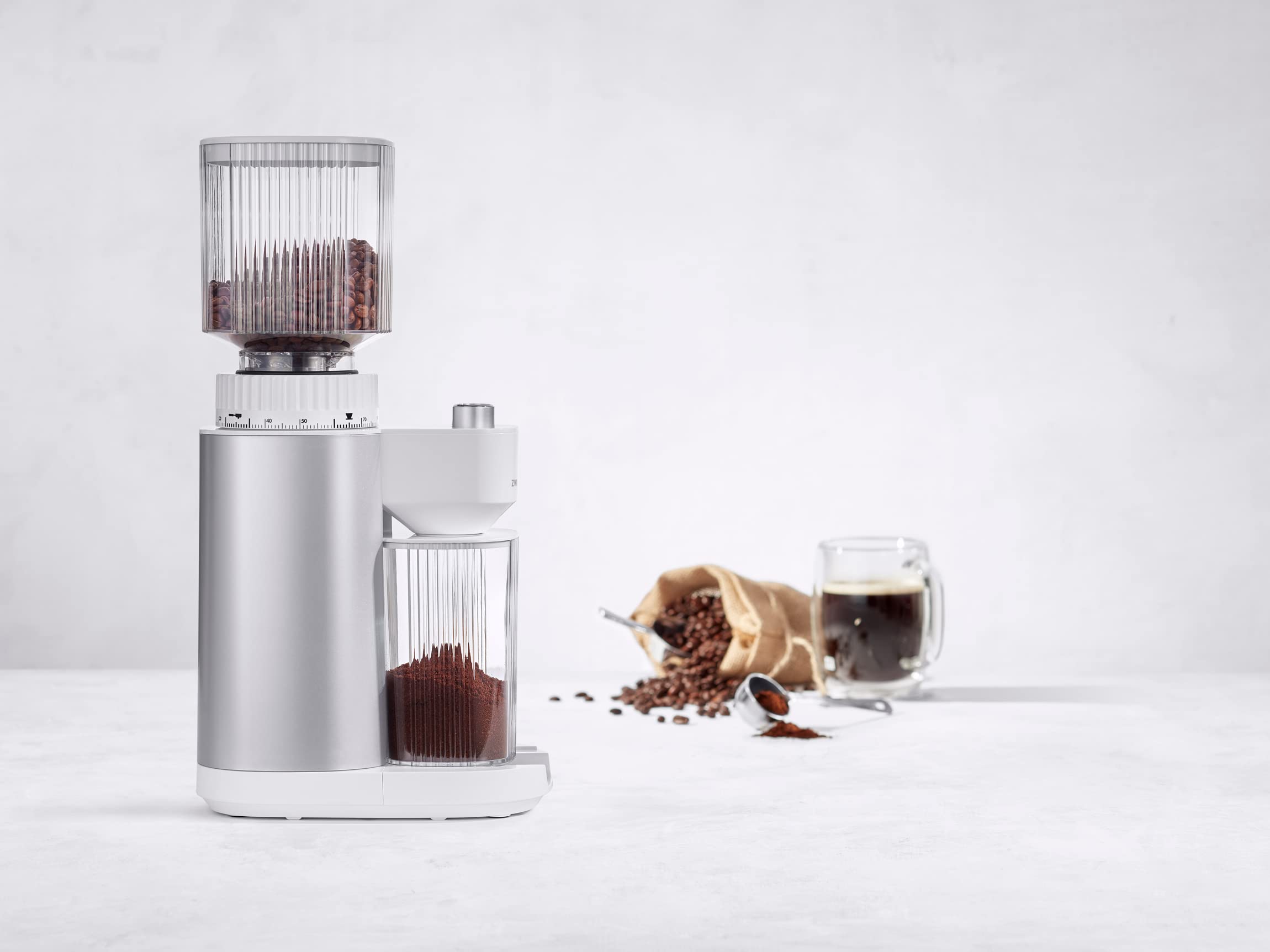 zwilling-enfinigy-kaffeem-hle-elektrisch-1-12-tassen-aromaschonendes-kegelmahlwe image 6