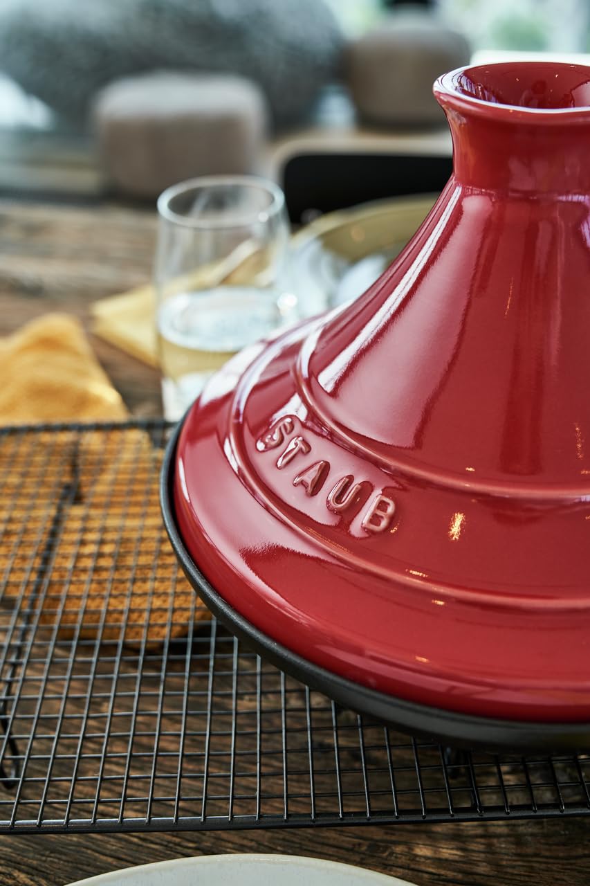 staub-tajine-specialties-28-cm-gusseisen-mit-keramikdeckel-f-r-marokkanische-ger image 6