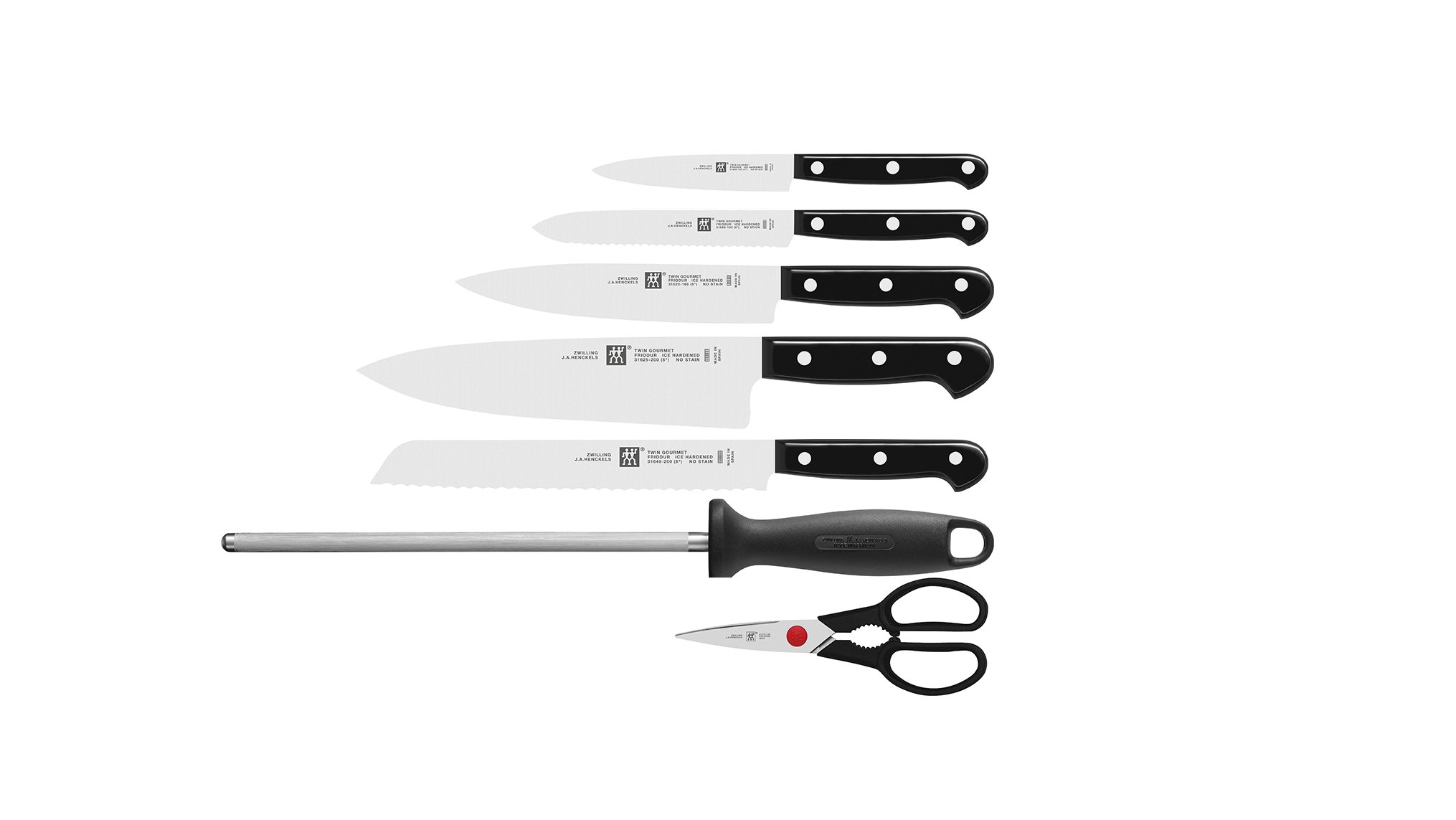zwilling-twin-gourmet-messerblock-8-teilig-mit-bambusblock-5-messern-wetzstahl-u image 2