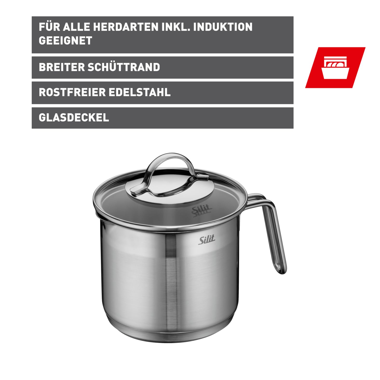 silit-achat-milchtopf-mit-glasdeckel-14-cm-1-7-l-induktionskochtopf-edelstahl-te image 2