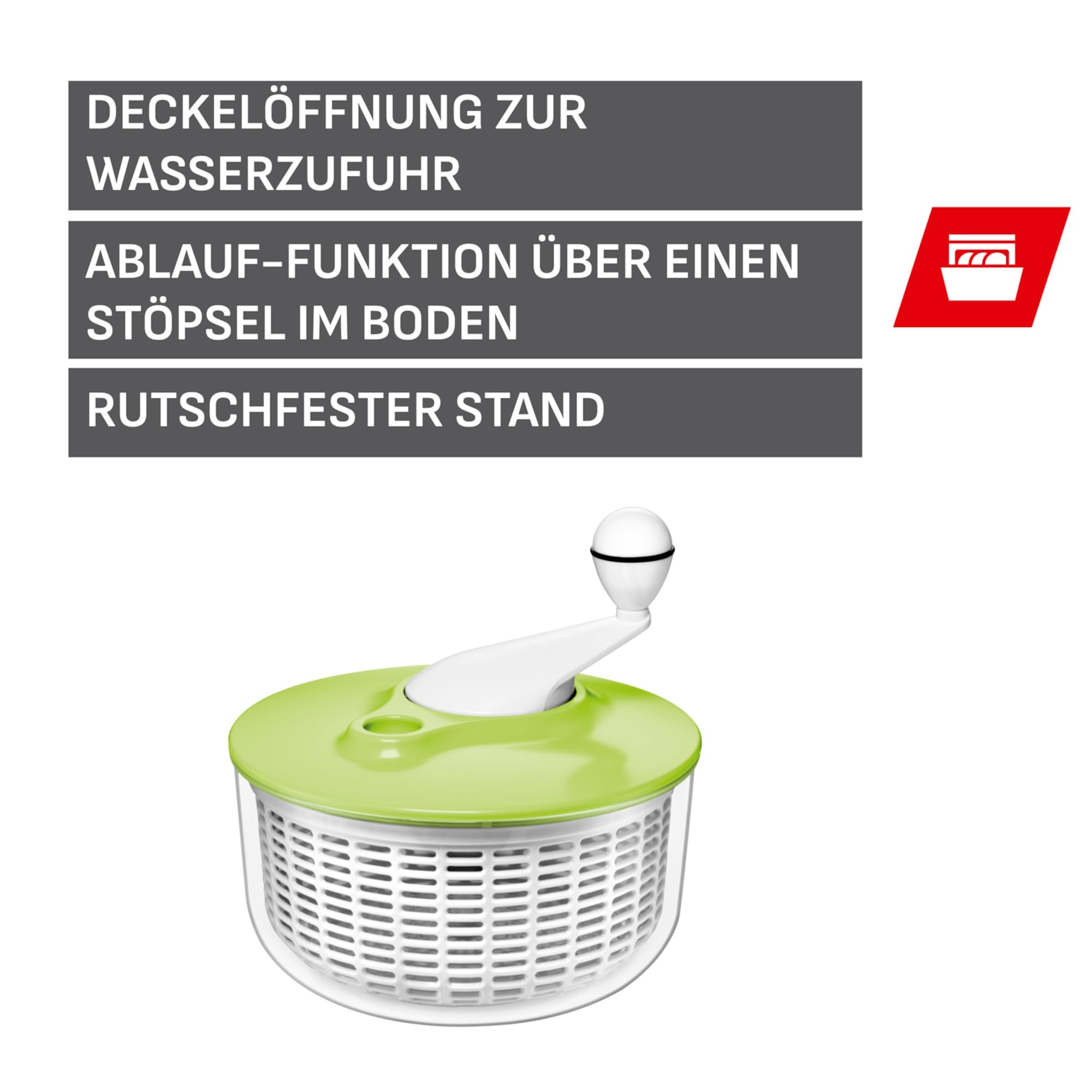 silit-salatschleuder-25-cm-mit-kurbelmechanismus-kunststoff-siebeinsatz-deckel-f image 2