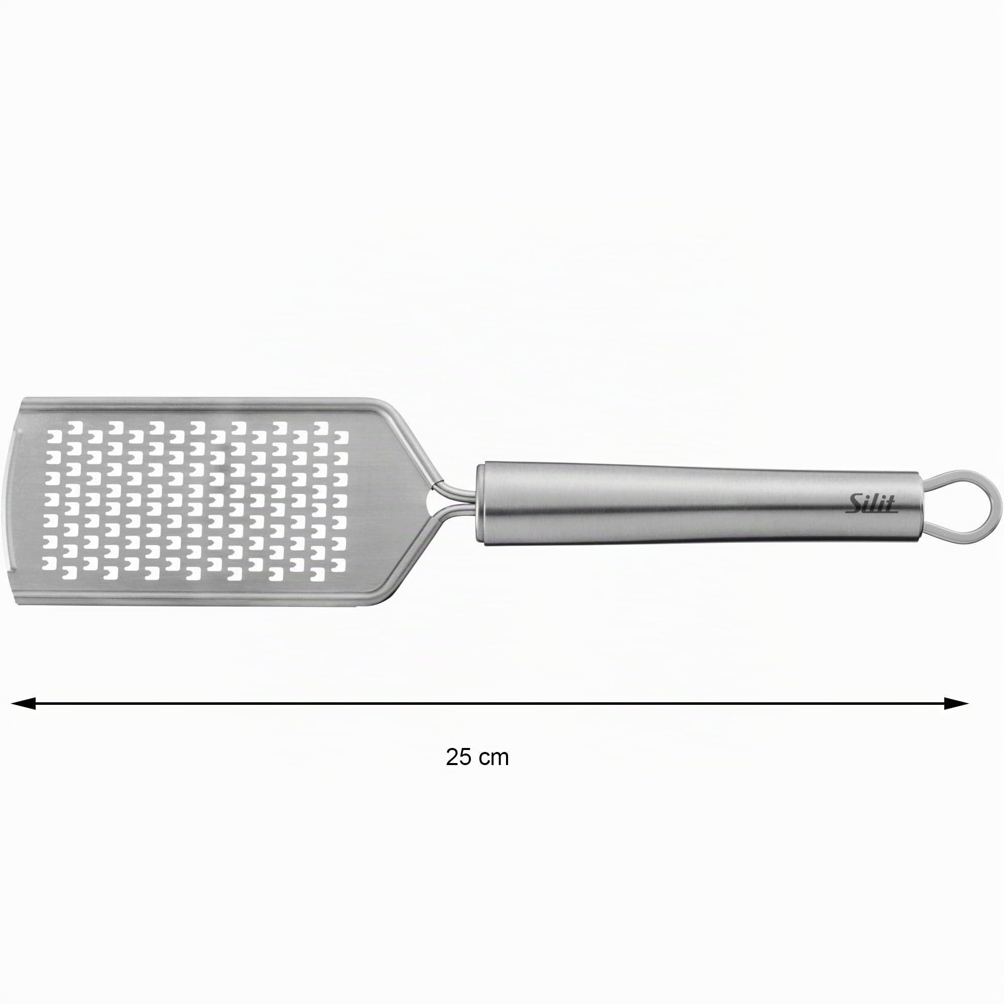 silit-classic-line-k-chenreibe-edelstahl-25-cm-handreibe-mittefein-f-r-gem-se-pa image 5