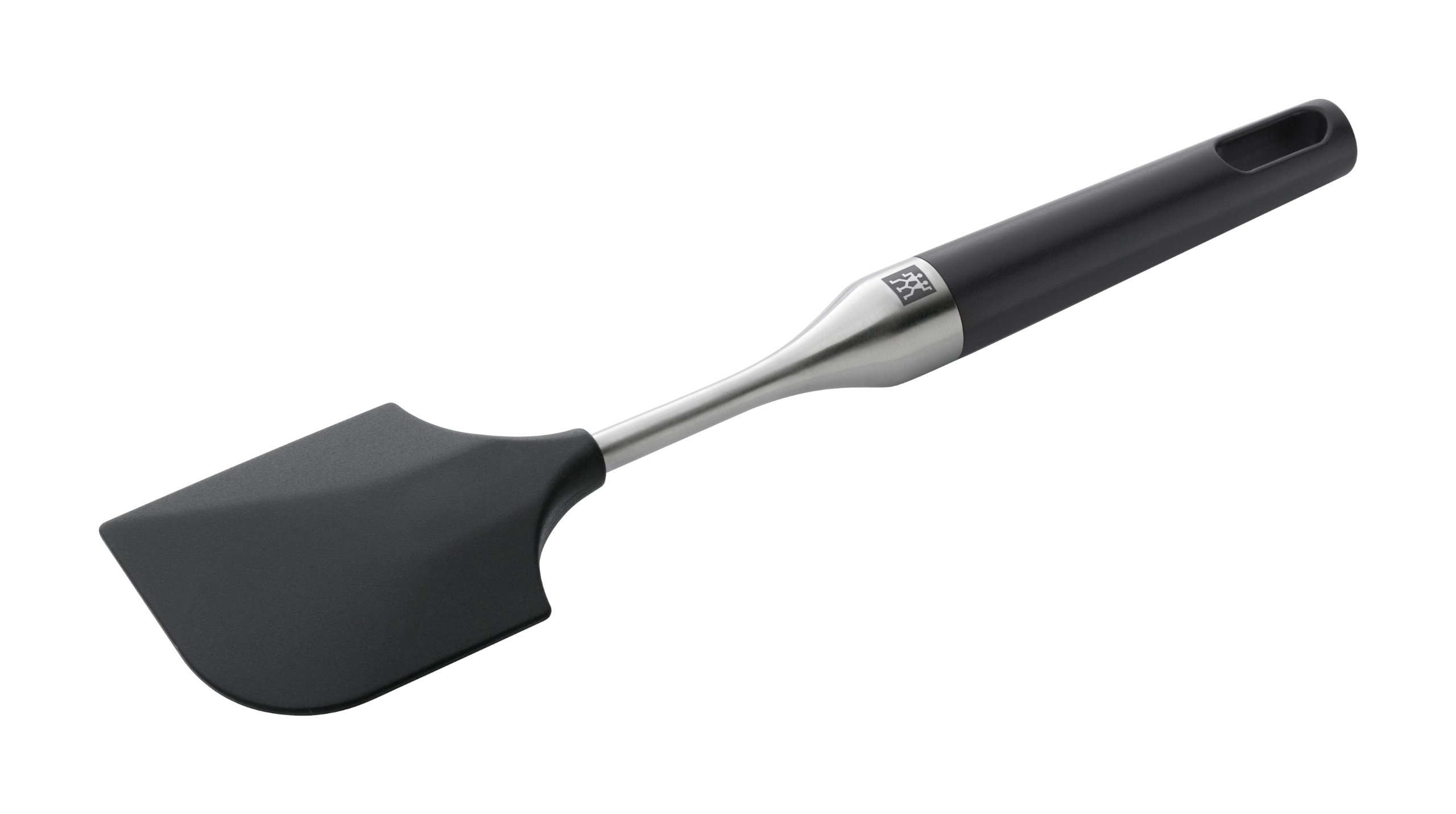 zwilling-twin-pure-black-teigschaber-270-mm-silikon-mit-satiniertem-edelstahl-18 image 1