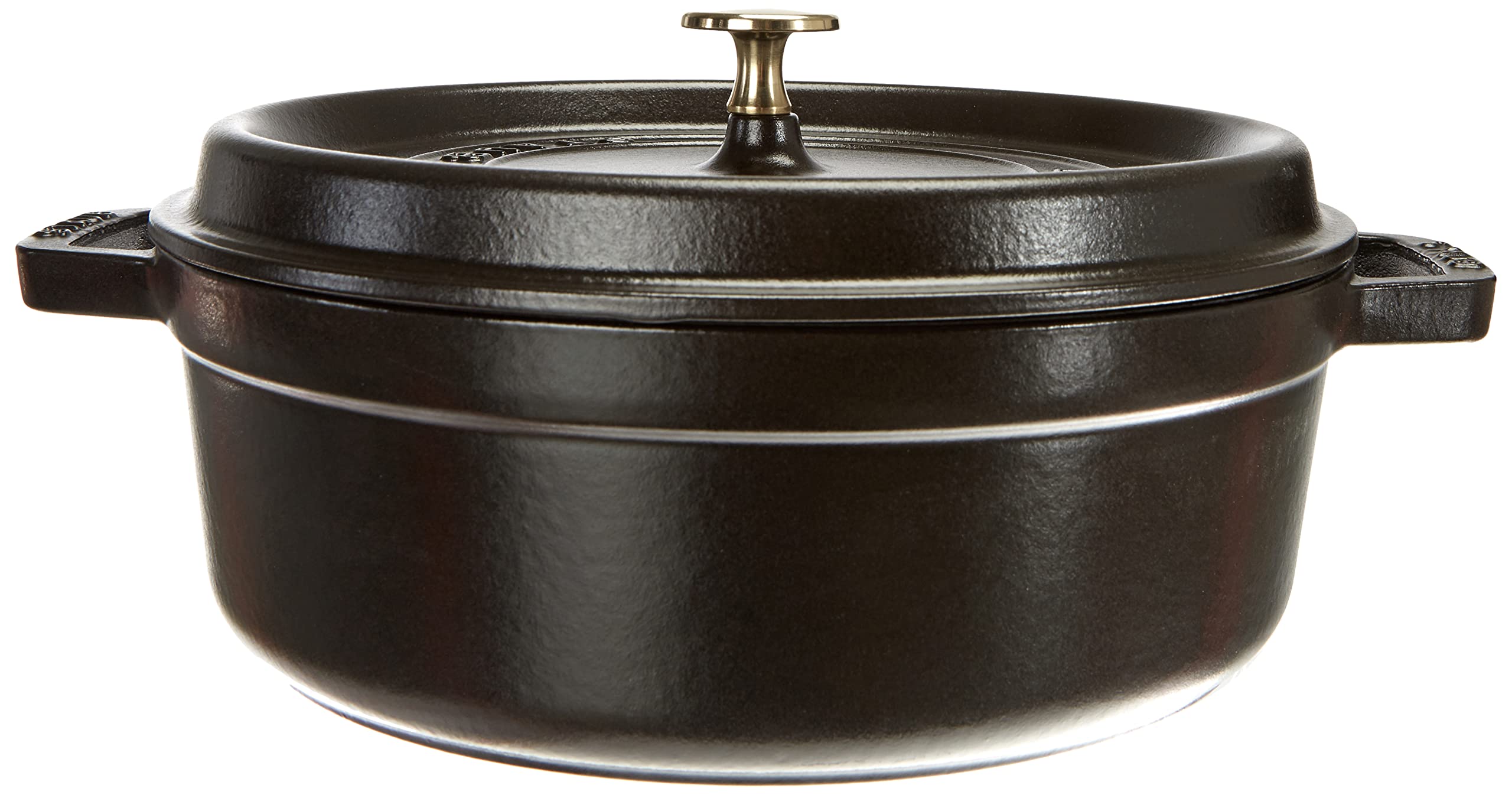 staub-cocotte-26-cm-rund-4-l-gusseisen-br-ter-in-schwarz-la-cocotte-serie-f-r-al image 8
