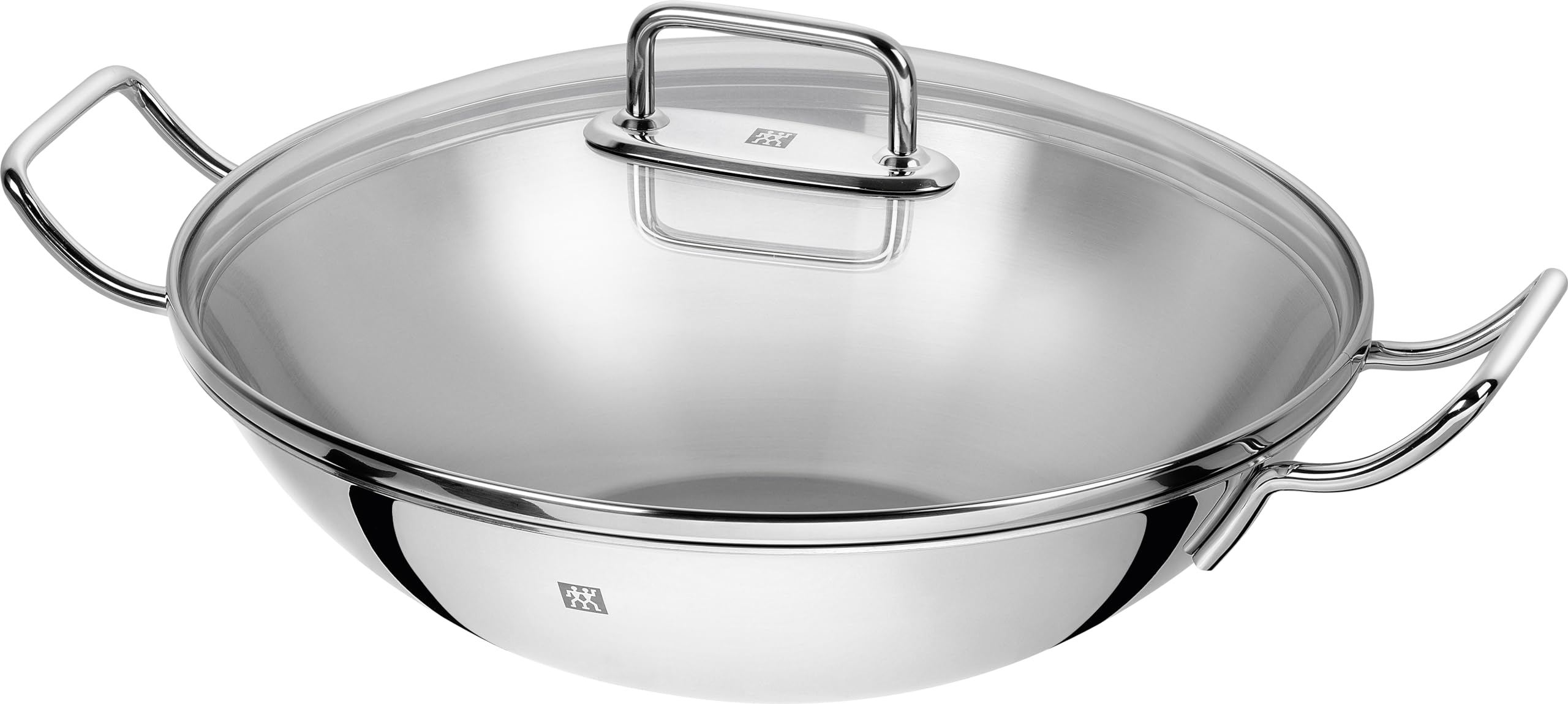 zwilling-plus-wokpfanne-32-cm-mit-glasdeckel-und-edelstahlgitter-edelstahl-18-10 image 1