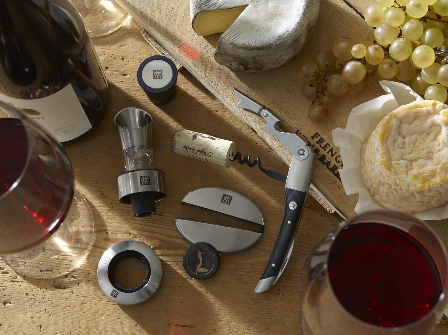 zwilling-sommelier-geschenk-set-4-teilig-folienschneider-tropfenf-nger-weinausgi image 2
