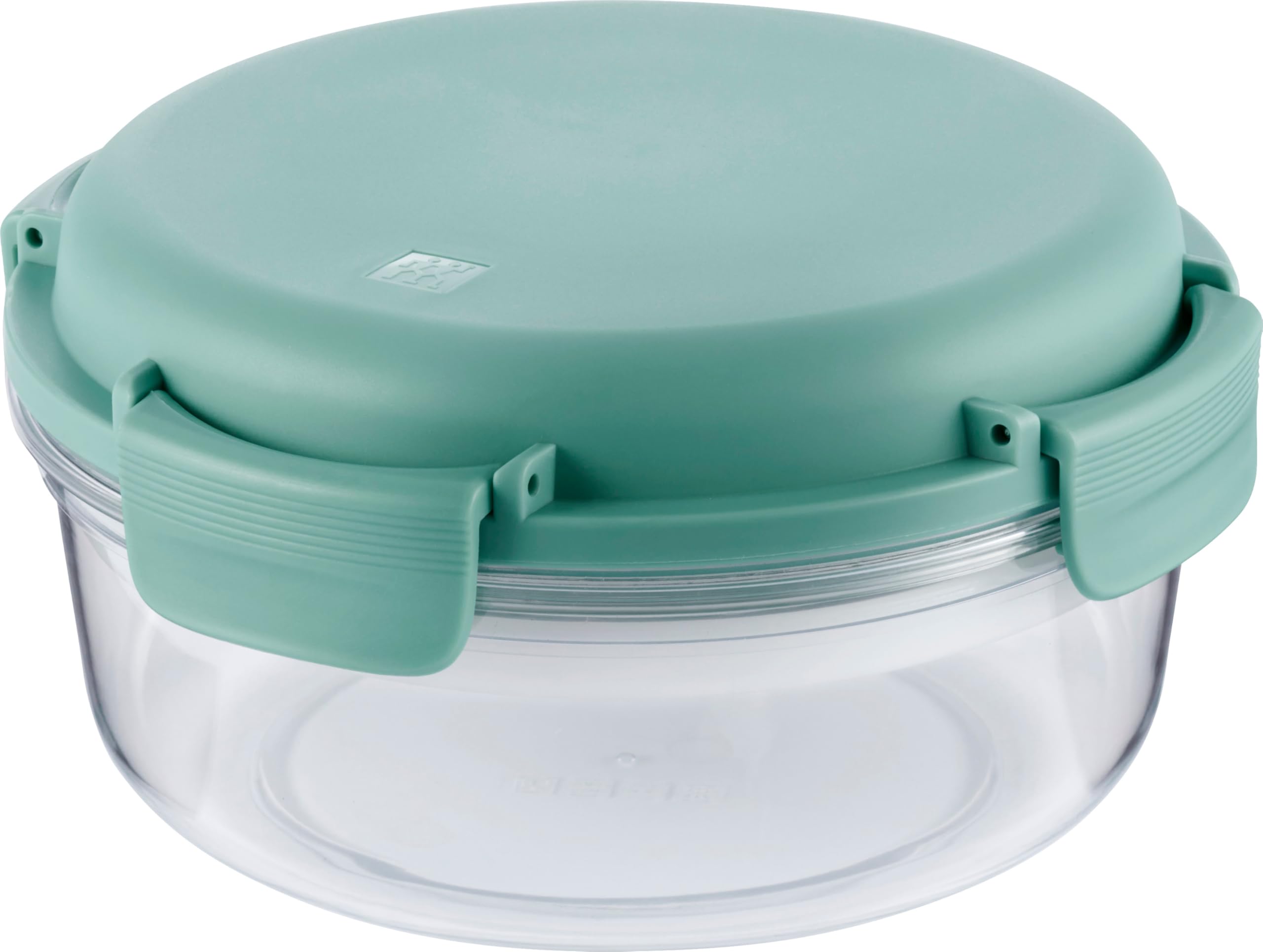 zwilling-lunchtime-salatbox-1-l-mit-k-hlakku-3-fach-einsatz-auslaufsicher-gr-n image 1